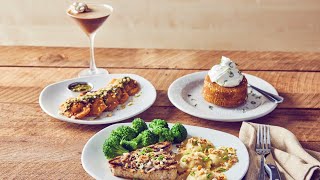 Taste of the Fall menu at Bonefish Grill
