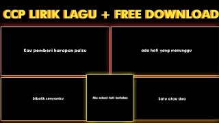 Mentahan Ccp lirik lagu | lagu yang kalian cari | free download