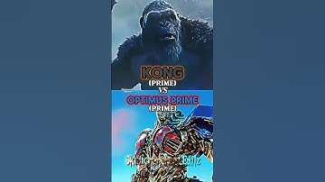 Kong vs Optimus Prime #edit #kingkong #transformers #fight #trending #fyp #shortsfeed