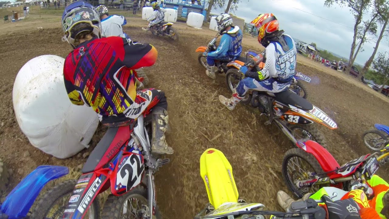 HELMET CAM: Tony Archer - DEP Pipes 2 Stroke Shootout / Sleepy Hollow (MXPTV)