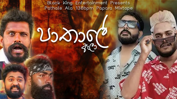 Pathale Ala | පාතාලේ ඇලා | 138 bpm Papara Remix | Black King Entertainment Presents