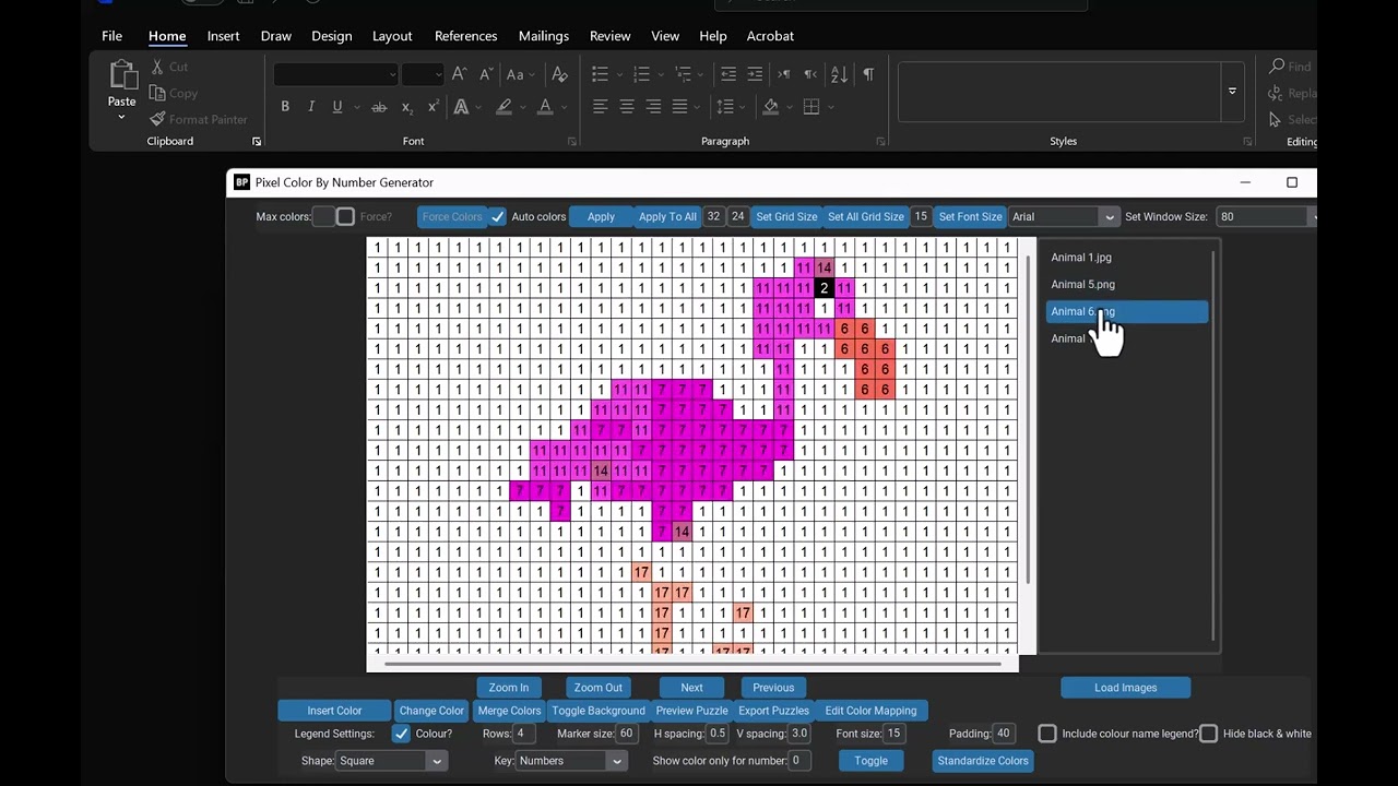 MASSIVE Pixel Color By Number Update