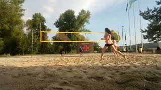 Beach Volleyball, Дима/Саша - Ксюша/Андрей, 3 игра, 14.06.2023