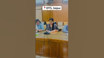 Officers training school, Jaipur, Rajasthan | PA training | #rajasthangovernment #ots #ytshorts