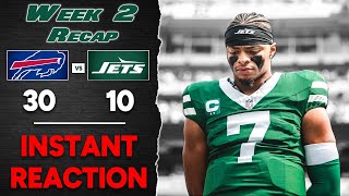 Instant Reaction to Jets vs Bills - Post Game @JetsTalk247