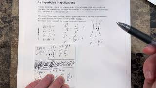 Use hyperbolas in applications