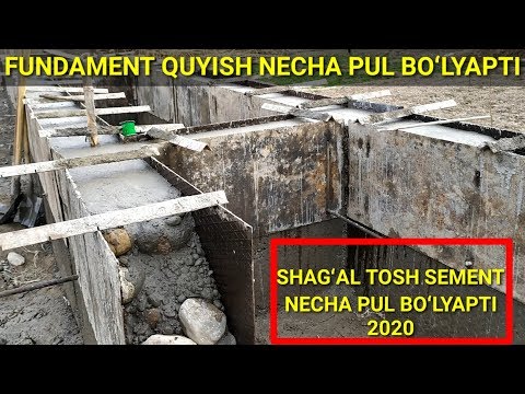 Video: Beton quyishdan oldin shag'al qo'yish kerakmi?