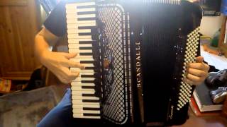 Pirates of the Caribbean (The Black Pearl) on accordion [+ sheets]
