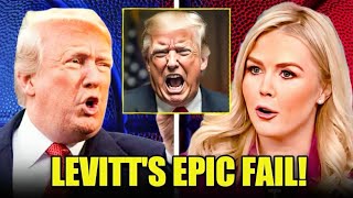 Trump Press Secy TOTAL MELTDOWN, debunked HARD