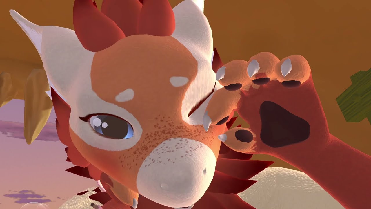 ASMR Cosmic Cleanse with a Furry Dragon: Intense Breathing and Assorted Sounds