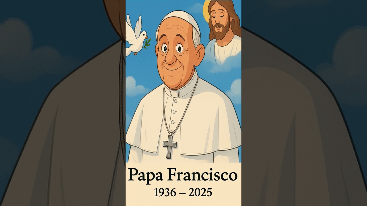 Deus Paz 🕊️ Papa Francisco 🕊️. Faleceu 2025 de idade 88 anos.