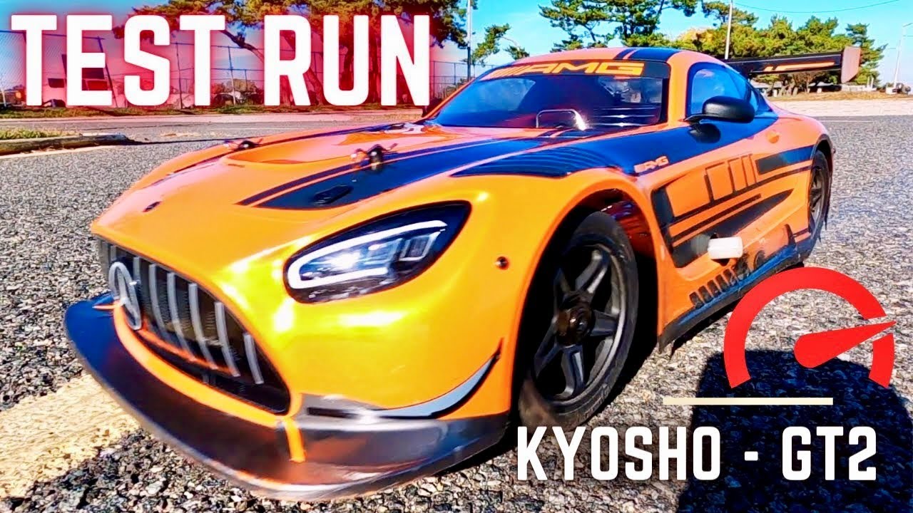 Kyosho GT2 Mercedes AMG🔥 - 1/8 Nitro Tourer with 2 SPEEDs and Big Block 25