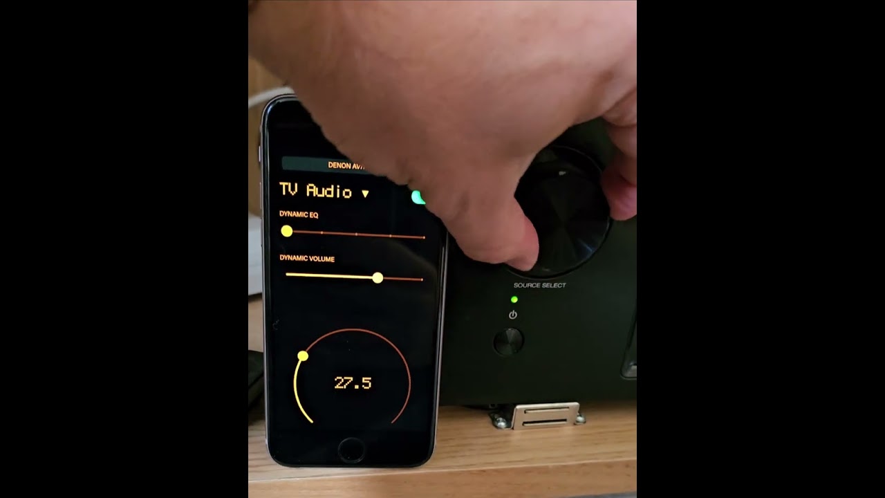 Testing the Quick Remote for DENON AVR app