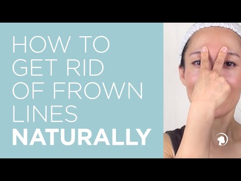 How To Get Rid Of Frown Lines Naturally How To Get Rid Of Frown Lines Naturally