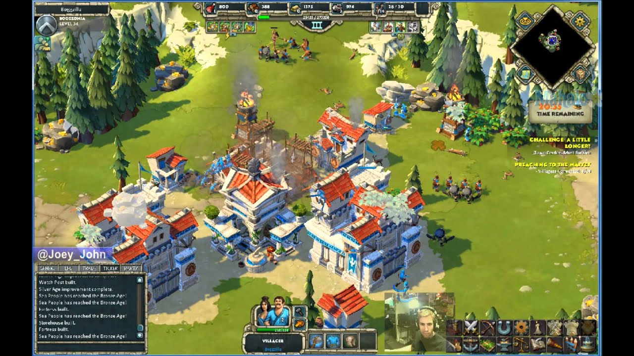 Age Of Empires Online Walkthrough - Pt.169 Greek - A Little Longer (I)