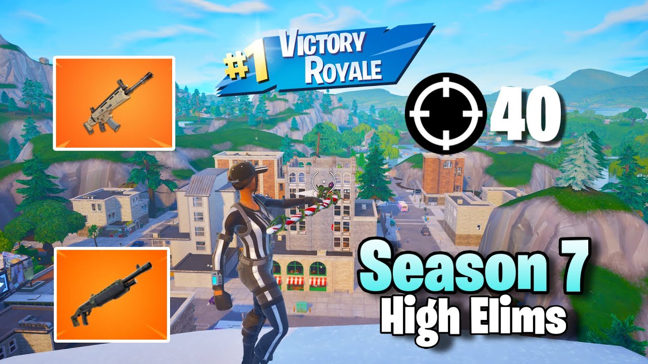 Fortnite OG Season 7 High Elim Gameplay | 40 Kills
