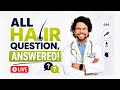 Answers to all the hair related questions , watch dr ashok sinha live !!