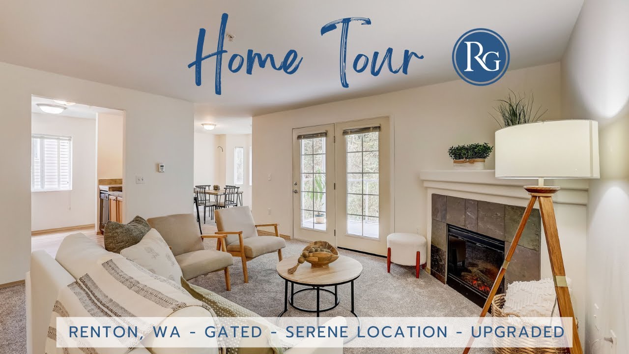Renton, WA Home Tour Gated Community Incredible Location