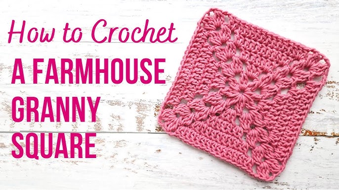 How to Crochet a Solid Granny Square for Beginners