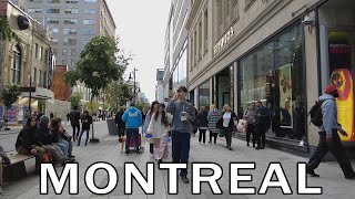 Montreal, Quebec | Downtown Walk - Autumn 2023