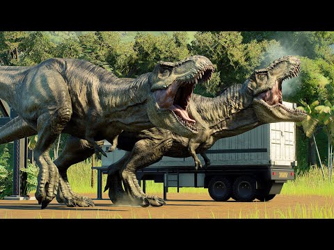 RELEASE ALL DINOSAURS MAX EGG  AMAZON RAINFOREST SKIN - Jurassic World Evolution 2