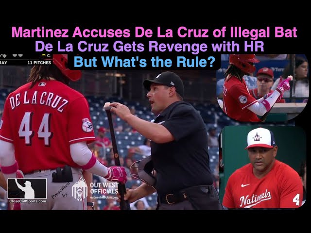 Cincinnati Reds' Elly De La Cruz removes bat knob, homers