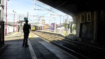 Network Rail DR98008 with tone & DB Class 92 019 at Harrow & Wealdstone.