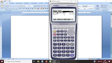 Représenter graphiquement des suites numériques avec la calculatrice graphique Casio Graph 35