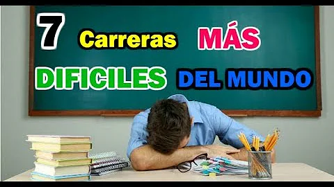 ¿Cuál es la clase universitaria más difícil?