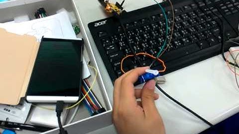 學生挑戰Arduino控制伺服馬達01
