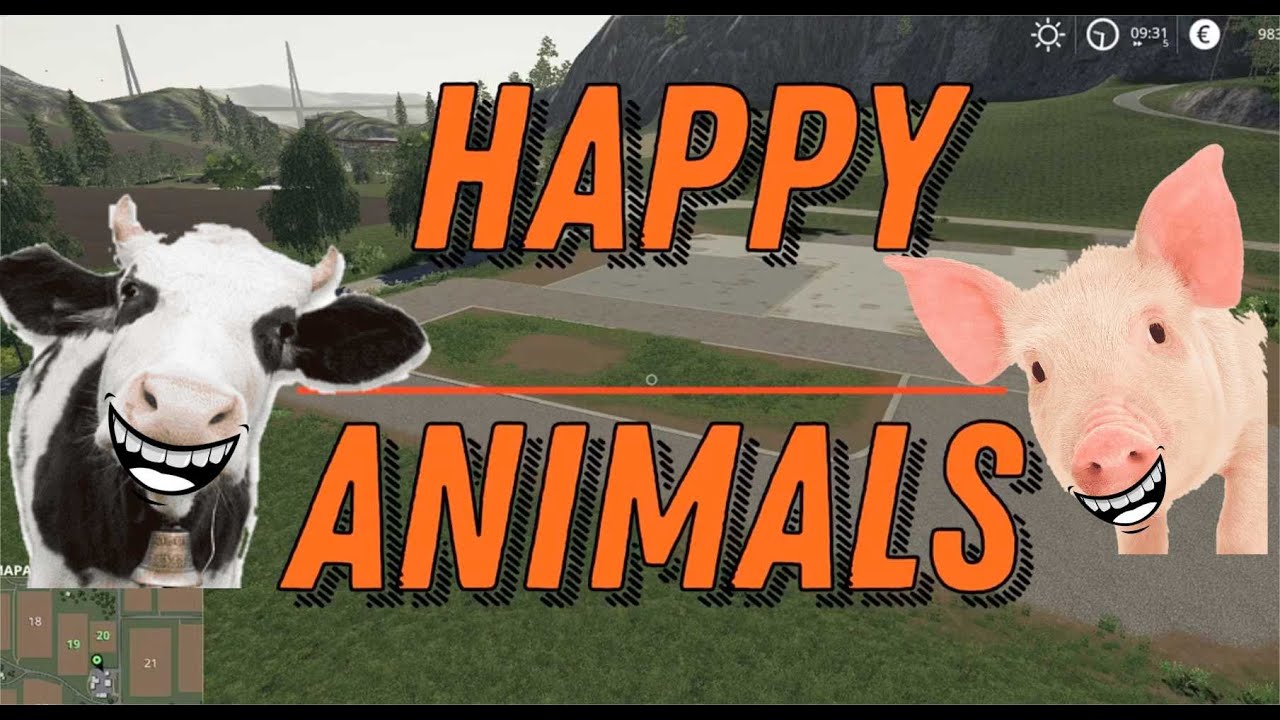 Happy Animals FARMING SIMULATOR 19 YouTube