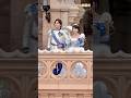 ディズニーランドの結婚式 シンデレラ城前の新郎新婦 #ロイヤルドリームウェディング #FTW #ディズニーランド #シンデレラ城 #城婚 #Disney