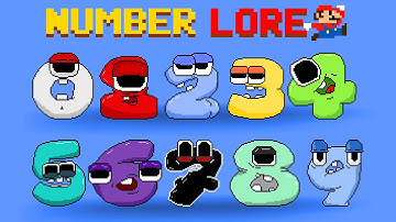 Number Lore (0 - 9) Compilation | Alphabet Lore Addition Series | GM Animation