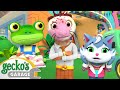 Weasel&#39;s Cake Catastrophe - Gecko&#39;s Garage | Cartoons For Kids | Toddler Fun Learning