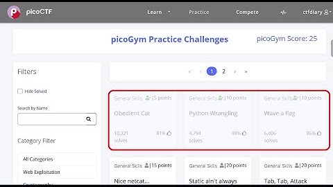 Tutorial PicoCTF 2021 (1): Kategori General Skill: Obedient Cat, Python Wrangling, Wave a flag