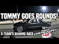 Tommy goes rounds at D Team's Rewind Race (even takes out Billy!)