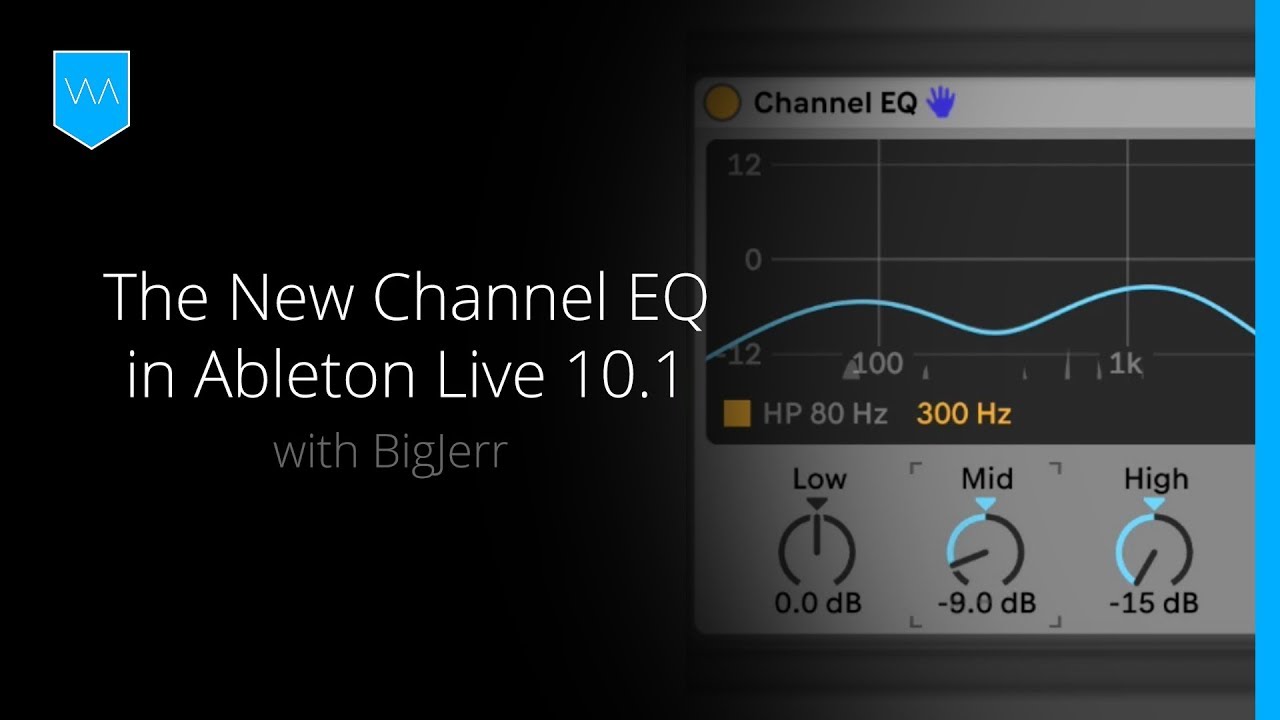 The New Channel Eq In Ableton Live 10 1 First Look Mixing Tutorial Youtube