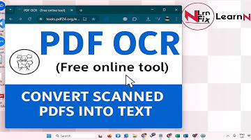 PDF OCR (Free online tool 2025)