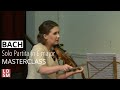 Bach Partita in E major for solo violin | LDSM 2016 Violin Masterclass with Chloë Hanslip