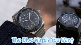 Complete Watch Review on the Yema Meangraf Sous Marine Y60 Dive Watch - 2023 Microbrand