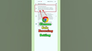 How To Turn On Enhanced Protection in Chrome 💯 || Google Safe Browsing ||#shorts#viral