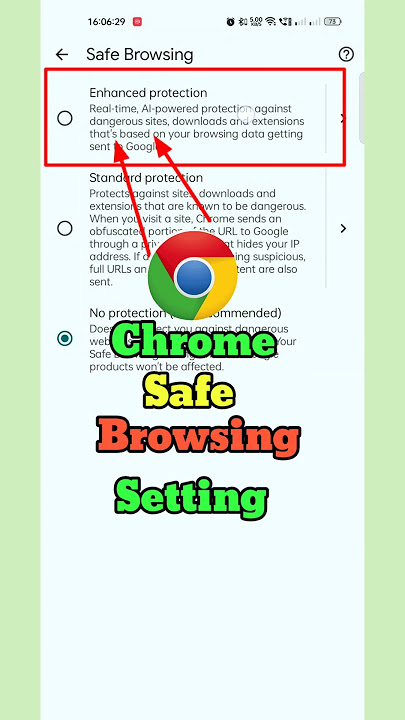 How To Turn On Enhanced Protection in Chrome 💯 || Google Safe Browsing ||#shorts#viral