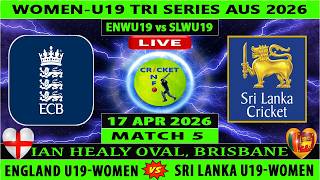 England U19 Women vs Sri Lanka U19 Women | ENGWU19 vs SLWU19 Live | Women U19 Tri series AUS 2026