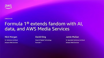 AWS re:Invent 2025 - Formula 1 Extends Fandom with AI, Data, and AWS Media Services (IND3326)