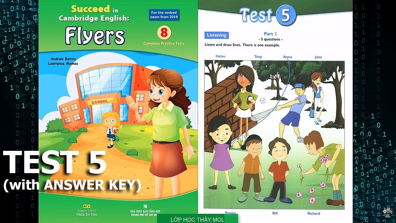 Flyers SUCCEED 8 Complete Practice Tests - Listening Test 5 | Lớp Học ...