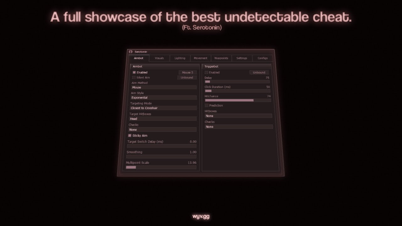 A full showcase of the best undetectable cheat. (Ft. Serotonin) (SAB ...