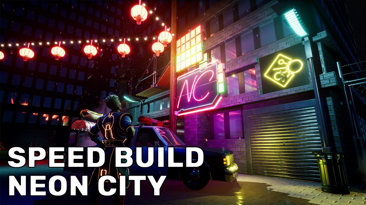 Speed Build Neon City 1 Hour In 10 Mins Youtube Speed Build Neon City 1 Hour In 10 Mins Youtube