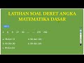 Latihan Soal Tiu Deret Angka