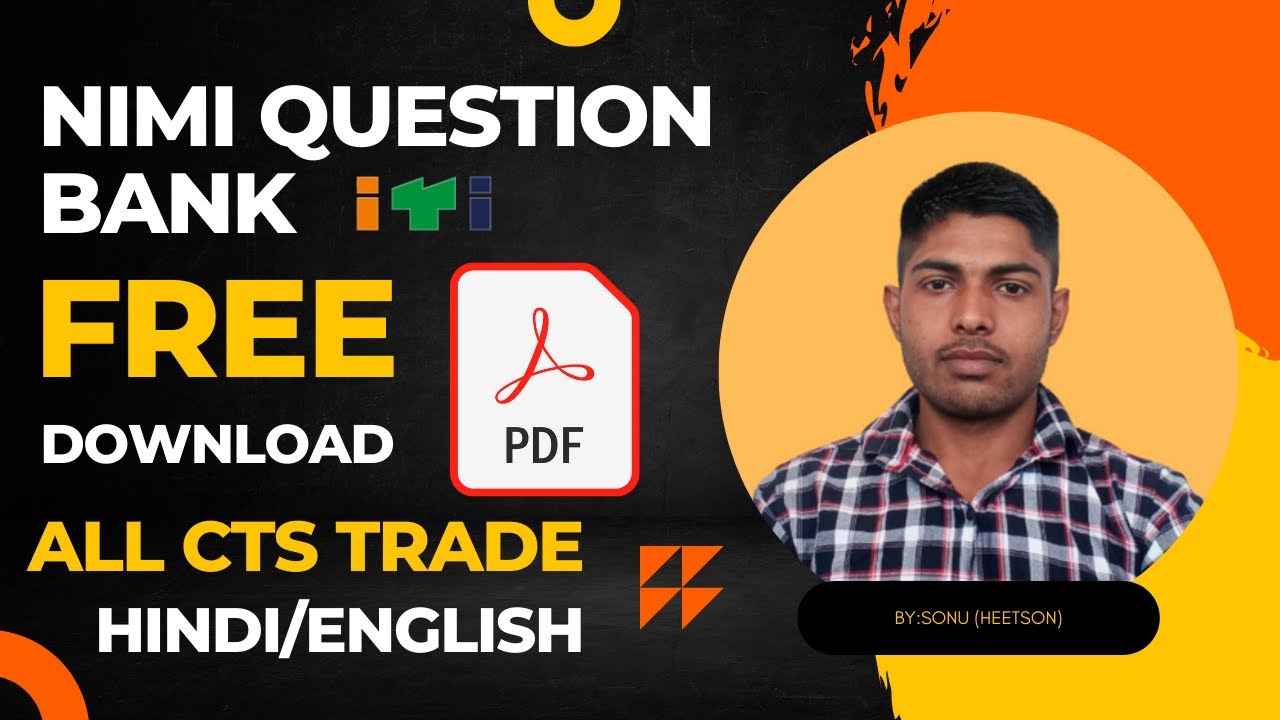 ITI NIMI Question Bank (PDF Free Download Fitter, Electrician, COPA, Employability Skills etc.)