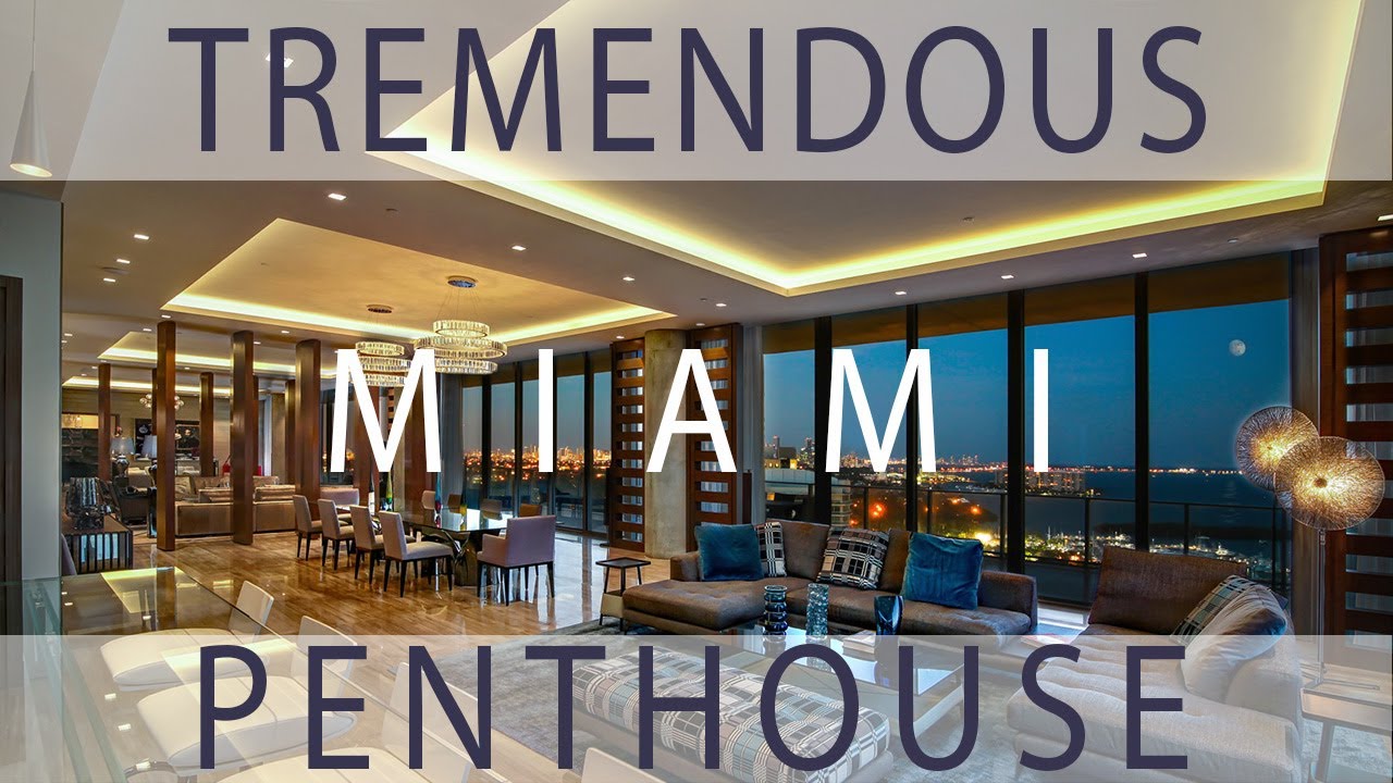 Tour This Amazing 29M Off Market Penthouse In Miami Photo Inspiration
